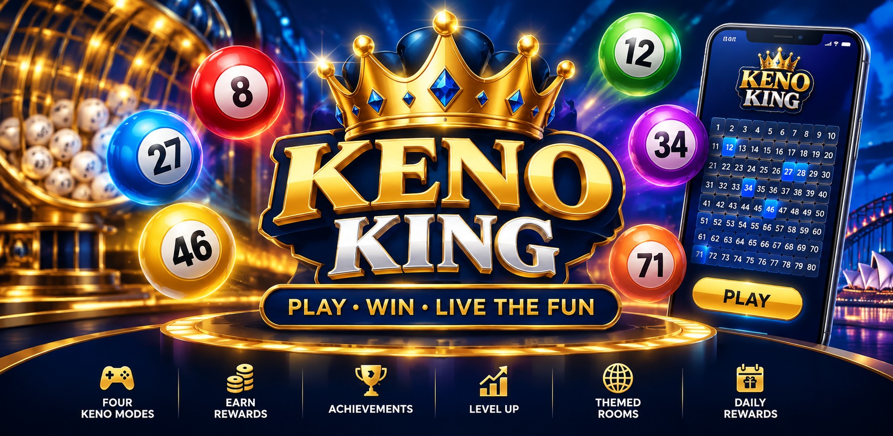 Keno King app icon